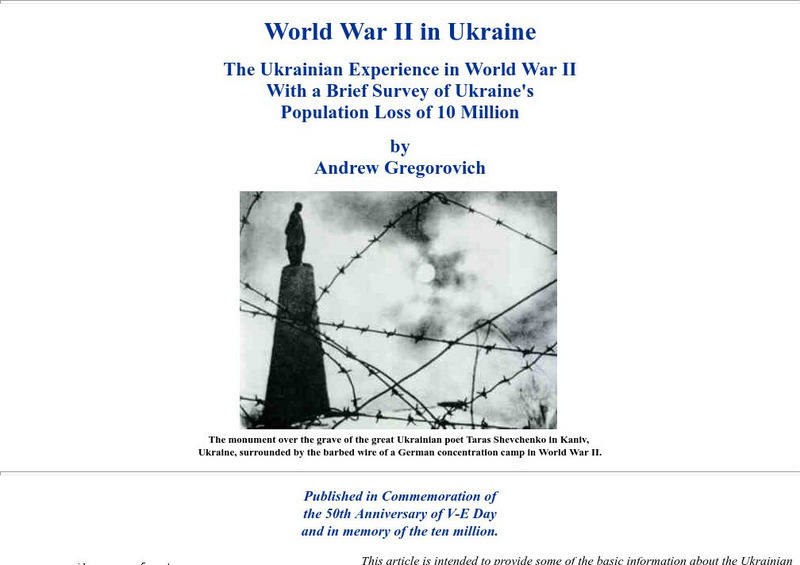 Info ukes.com: World War Ii in Ukraine Website Info ukes.com: World War Ii in Ukraine Website