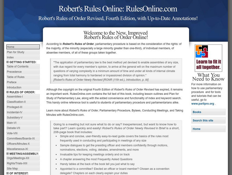 Rules online.com: Robert's Rules Online eBook Rules online.com: Robert's Rules Online eBook