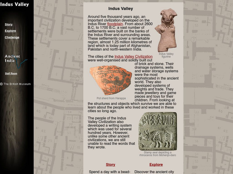 The British Museum: Indus Valley Interactive The British Museum: Indus Valley Interactive