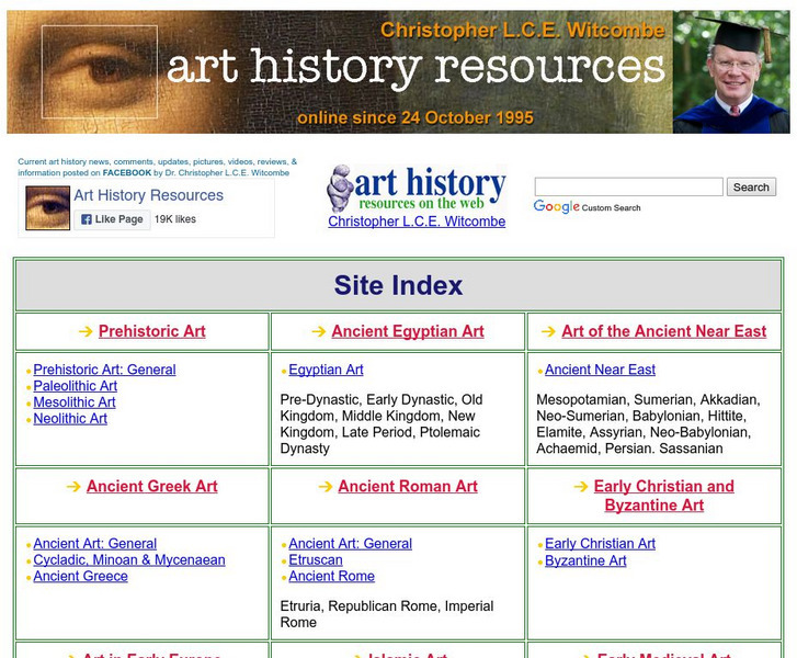 Sweet Briar College: Art History Resources on the Web Website Sweet Briar College: Art History Resources on the Web Website