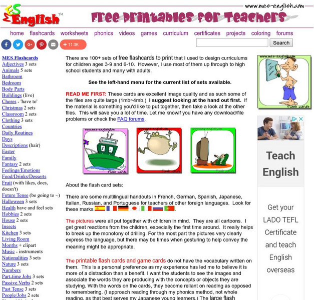 Mes education.com: Ell Flashcards Website Mes education.com: Ell Flashcards Website