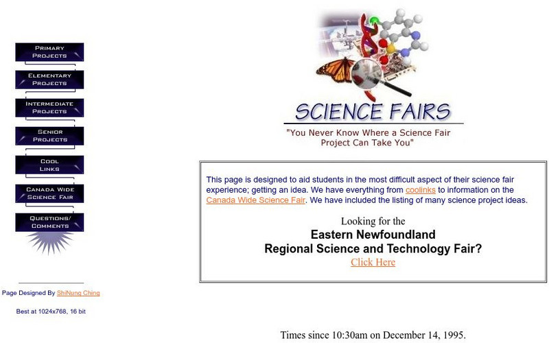Cdli: Science Fairs Homepage Activity Cdli: Science Fairs Homepage Activity