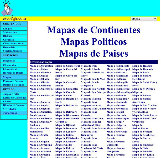 Escolar: Mapas De Continentes, Mapas Politicos Y Mapas De Paises Graphic Escolar: Mapas De Continentes, Mapas Politicos Y Mapas De Paises Graphic