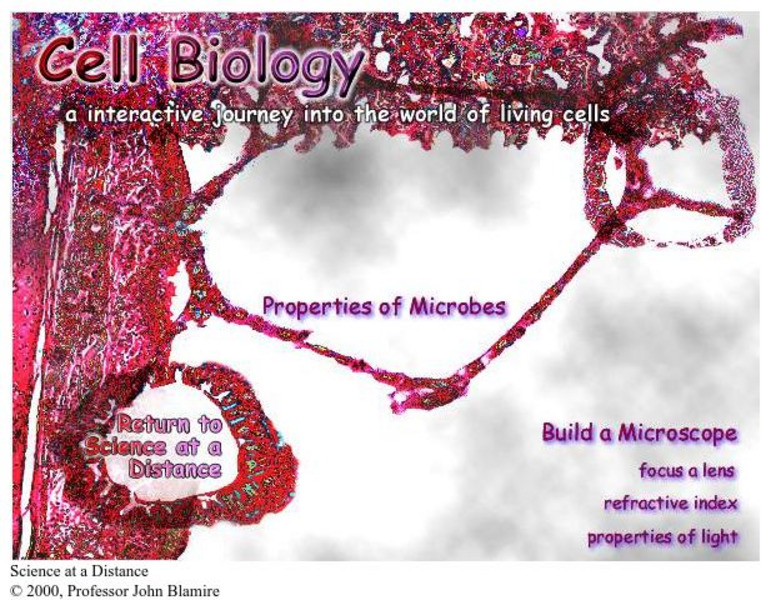 Cell Biology: An Interactive Journey Handout Cell Biology: An Interactive Journey Handout