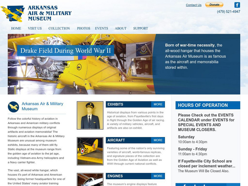 Arkansas Air Museum at Drake Field: Arkansas Air Museum Website Arkansas Air Museum at Drake Field: Arkansas Air Museum Website