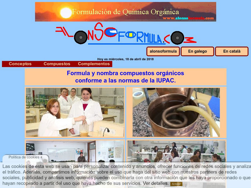 Alonsoformula: Formulacion Quimica Organica Unit Plan Alonsoformula: Formulacion Quimica Organica Unit Plan