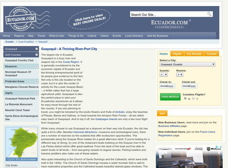 Ecuador: Guayaquil Website