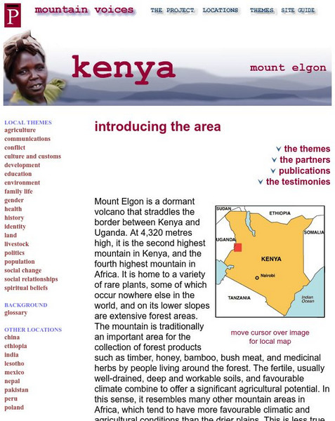 Mountain Voices Kenya: Mount Elgon Website Mountain Voices Kenya: Mount Elgon Website