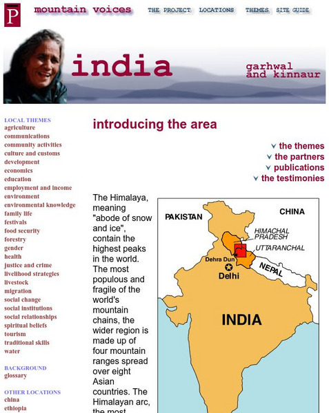 Mountain Voices India: Garhwal and Kinnaur Website Mountain Voices India: Garhwal and Kinnaur Website