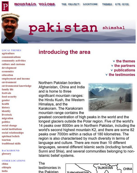 Mountain Voices Pakistan: Shimshal Website Mountain Voices Pakistan: Shimshal Website