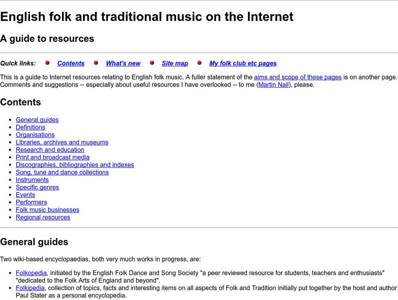 English Folk and Traditional Music on the Net Website English Folk and Traditional Music on the Net Website