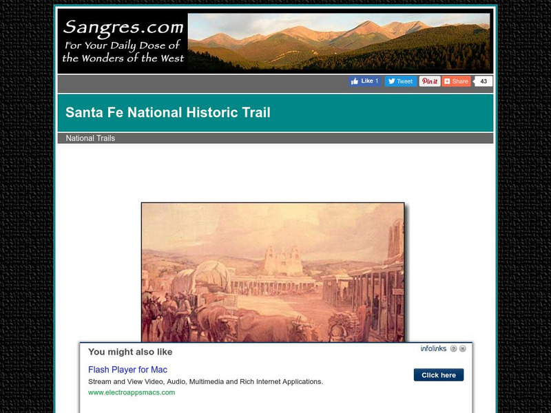 History and Heritage Connections: The Santa Fe Trail Handout History and Heritage Connections: The Santa Fe Trail Handout