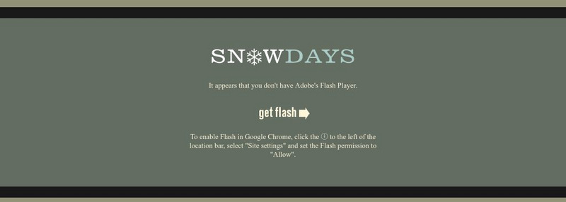 Snow Days Interactive Snow Days Interactive