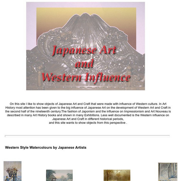 Euronet: Japanese Art and Western Influence Website Euronet: Japanese Art and Western Influence Website