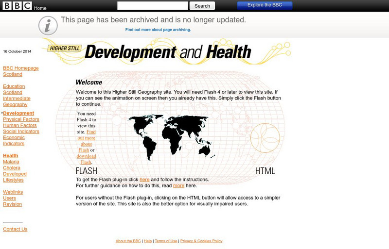 Bbc: Development and Health Website Bbc: Development and Health Website