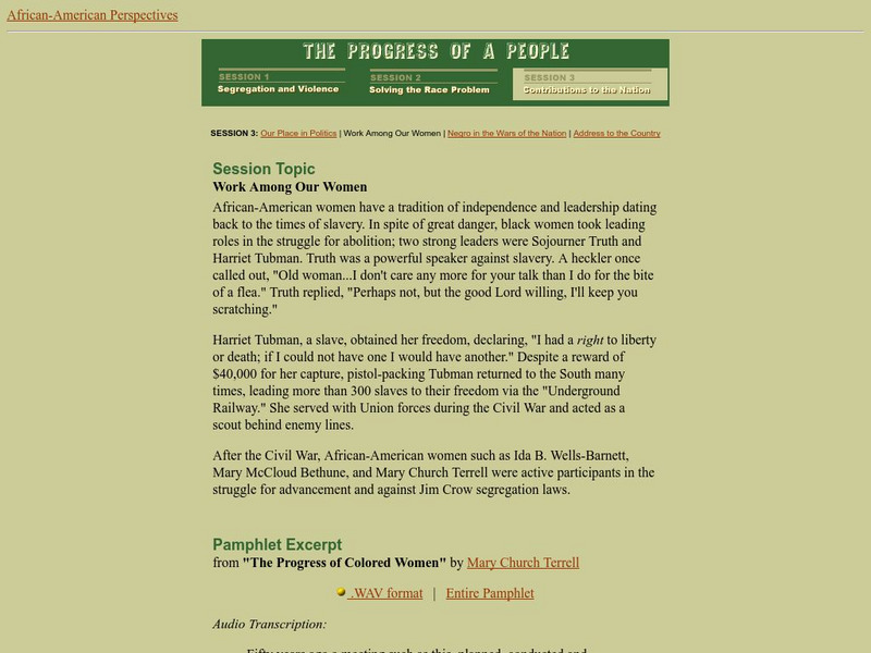 Loc: Work Among Our Women Website Loc: Work Among Our Women Website