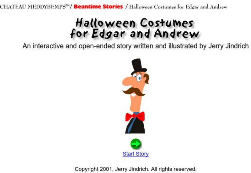 Chateau Meddybemps: Halloween Costumes for Edgar and Andrew Activity Chateau Meddybemps: Halloween Costumes for Edgar and Andrew Activity