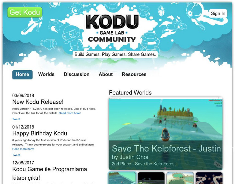 Microsoft Research: Fuse Labs: Kodu Game Lab Website Microsoft Research: Fuse Labs: Kodu Game Lab Website