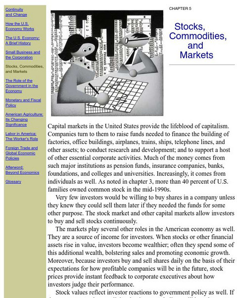 Usa: Chapter 5: Stocks, Commodities, and Markets eBook