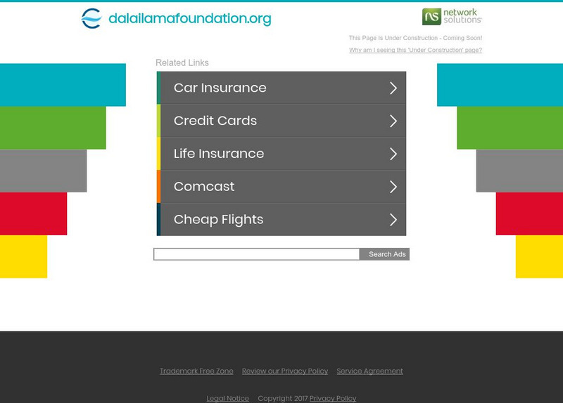 Dalai Lama Foundation: The Missing Peace Lesson Plan Dalai Lama Foundation: The Missing Peace Lesson Plan