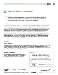 Printables Radical Equation Review Worksheet Match Up radical equations lesson plans worksheets reviewed by teachers a focus on square roots