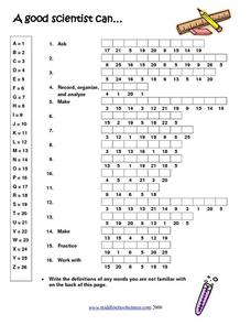 Printables A Good Scientist Can Worksheet a good scientist can 5th 8th grade worksheet lesson planet worksheet
