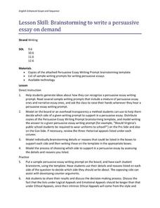 essay lesson plan writing essay lesson plan writing