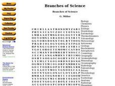 Printables Branches Of Science Worksheet science word search puzzles for high school maker math worksheet miss durant s class science