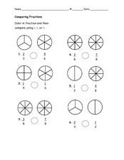 Printables Unit Fractions Worksheet comparing unit fractions worksheet scalien for 3rd graders fraction shape worksheetsreading worksheets