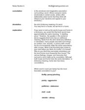 Worksheets Connotation And Denotation Worksheets connotation denotation lesson plans worksheets reviewed by teachers explanation