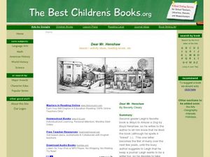 Printables Dear Mr Henshaw Worksheets dear mr henshaw lesson plans worksheets reviewed by teachers henshaw
