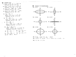 Printables Ellipse Worksheet ellipse worksheet davezan