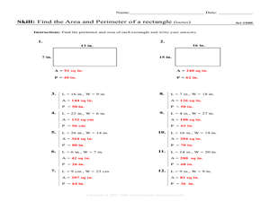 Worksheets Area Of Rectangles Worksheet area of a rectangle worksheet fireyourmentor free printable worksheets find the and perimeter mixed 4th