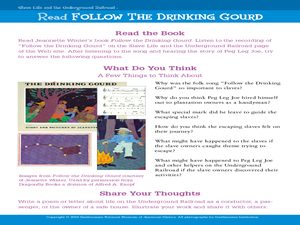 Worksheets Follow The Drinking Gourd Worksheets follow the drinking gourd lesson plans worksheets gourd