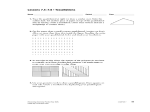 Worksheets Transformation Practice Worksheet geometry practice transformations isometries and tessellations worksheet