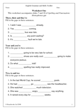Printables Study Skills Worksheets homophones complex sentences and study skills 6th grade worksheet worksheet