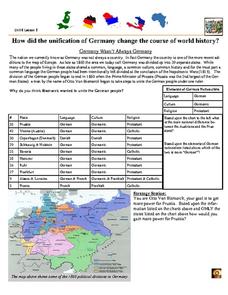 how did the unification of germany change the course of