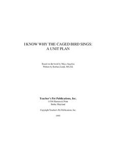I know why the caged bird sings book length
