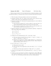 Worksheets Parametric Equations Worksheet math 53 worksheet parametric equations 11th 12th grade worksheet