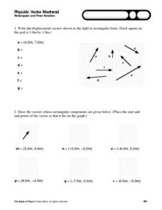 Worksheets Adding Vectors Worksheet vector worksheets adding vectors worksheet elleapp