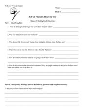 essay about roll of thunder hear my cry essay about roll of thunder hear my cry