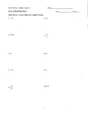 Worksheets Real Numbers Worksheet real number worksheet syndeomedia sets of numbers 7th 9th grade lesson planet