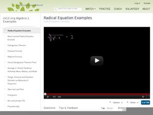 Printables Radical Equation Review Worksheet Match Up radical equations lesson plans worksheets reviewed by teachers solving rational equations