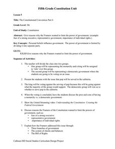 Printables Constitutional Convention Worksheet the constitutional convention part 4 5th grade worksheet lesson worksheet