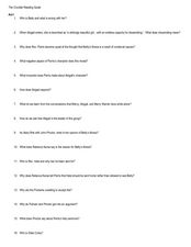Worksheets The Crucible Worksheets the crucible reading guide 10th higher ed worksheet lesson planet guide