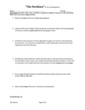 Paper Essay Writing La Ficelle Maupassant Explication Essay Image Fc Sample Essay Paper also E Business Essay Implementing Computing Supported Cooperative Learning The Necklace Healthy Food Essay