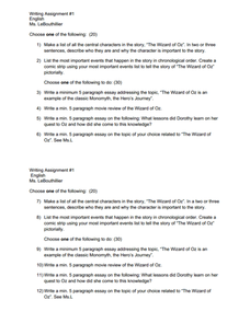 Essay wizard