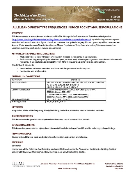 Worksheets Natural Selection And Patterns Of Evolution Worksheet evolution by natural selection mice worksheet intrepidpath worksheets