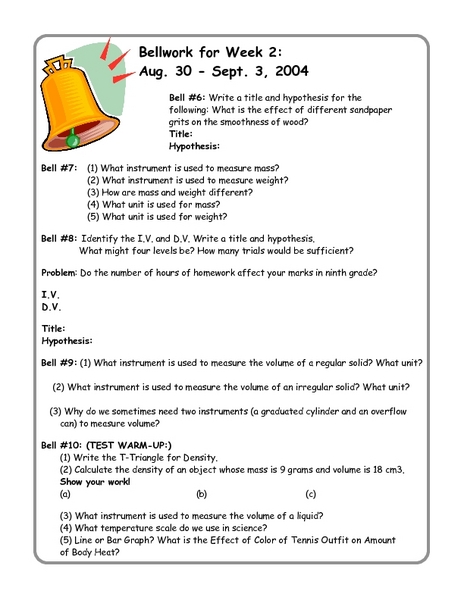 Worksheets Bell Work Worksheets bell work worksheets delibertad sharebrowse