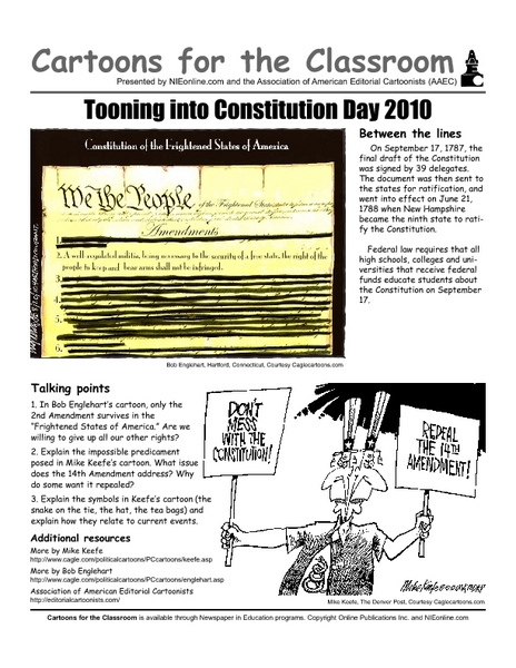 Printables Amending The Constitution Worksheet cartoons in the classroom constitutional amendments 11th 12th grade worksheet lesson planet
